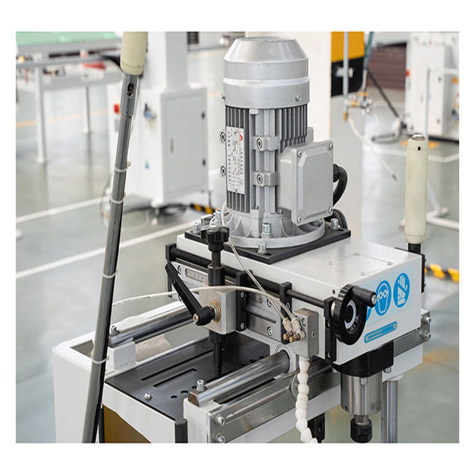 Upvc window puncher Single head cylinder milling machine aluminium window lock cutting machine window router 3