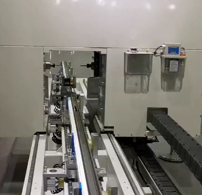 CNC ROUTER AND CUTTING NOTCHING SAW PVC LOCK HOLE WINDOW MAKING MACHINES ALUMINIUM 4 AXIS MACHINE FOR ALUMINUM CURTAIN W 4