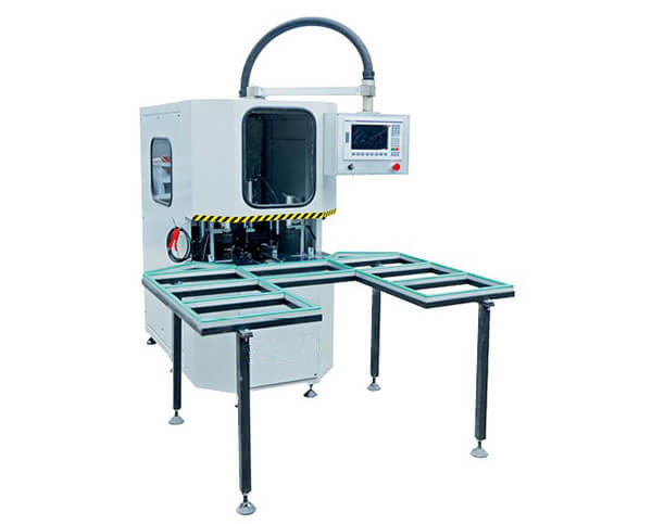 INTELLIGENT 2800R/MIN UPVC CNC CORNER CLEANING MACHINE WITH 3 TOOLS