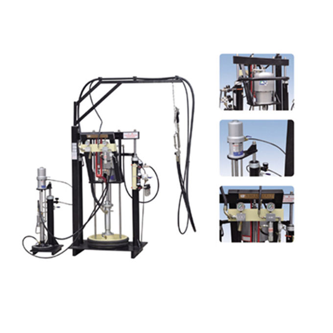 2 components silicone compound dispensing machines Insulating glass two component silicone pump machine 2