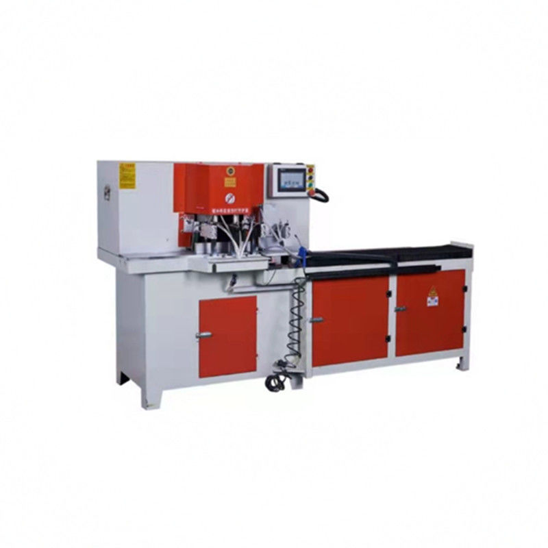 Aluminum cutting saw 45 degree double head cnc upvc window and door machine