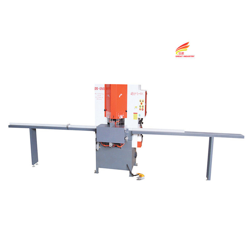 Used window equipment factory head double mitre saw aluminum fabrication machines aluminium cutting machine
