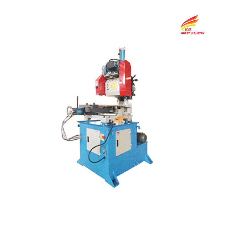 Hydraulic pipe cutting machines stainless steel pipe making metal tube pipe semi automatic cutting machine