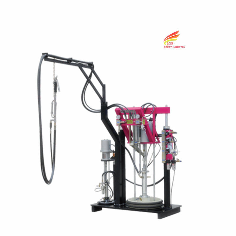 Insulating glass hot melt sealant machines silicone extruder insulating glass glue machine with table