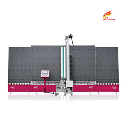  380V Automatic Remove Vertical Glass Washing Machines 30m/Min
