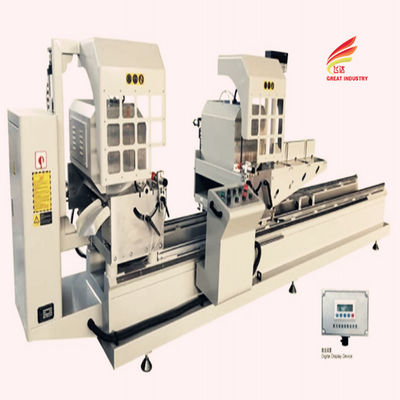  Aluminium Profile Machines bulkbuy double head PVC window door aluminum cutting machine