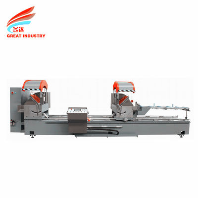  CHINA FACTORY CNC DOUBLE HEAD CUTTING MACHINE FOR ALUMINUM AND UPVC WIN-DOOR FOR HOT SALE