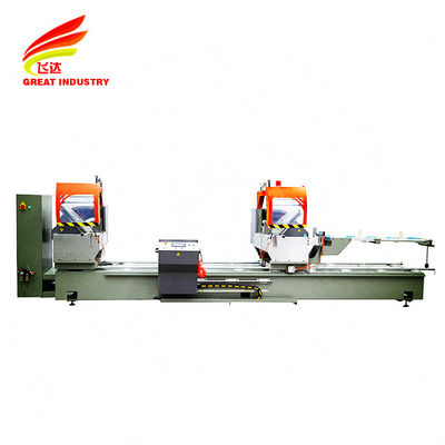  ALUMINUM PROCESSING MACHINERY WINDOW MACHINE CNC DOUBLE HEAD PRECISION MITRE SAW