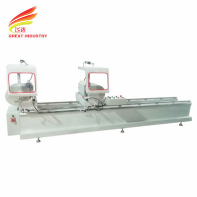 Buy Upvc windows making machines price double head window cutting machine online manufacture