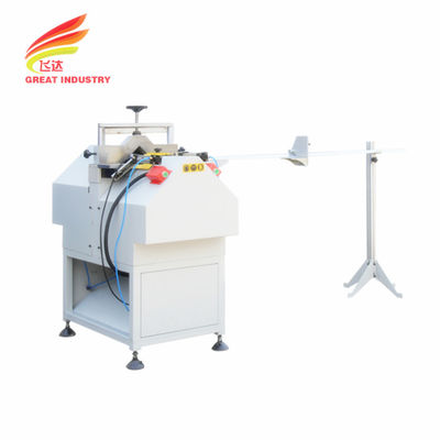  Manufacturer plastic pvc profile window frame machine glazing bead saw pvc window profile machine mitersaw cutting pvc o