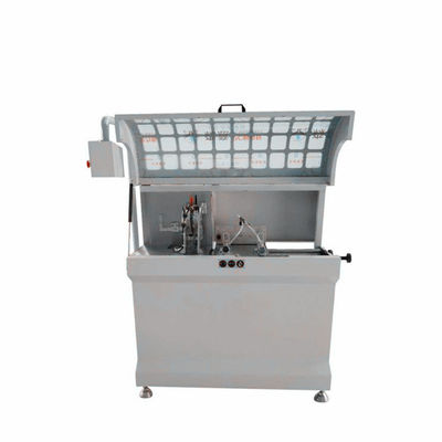 Buy Automatic feeding single head cutting machine cnc aluminum window machine corner connector stake cutting saw online manufacture