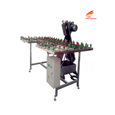 Buy Automatic sandblasting glass manual Sand glass polishing machine for insulating glass online manufacture