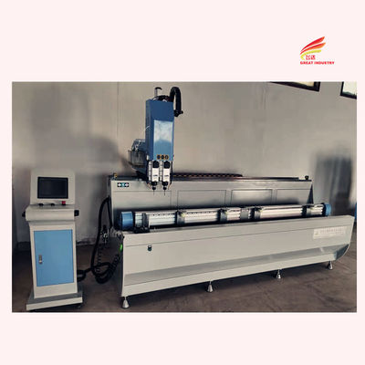 Buy Mill drill machines aluminum pvc door machine 15kw 18000rmp cnc drilling and milling machine window online manufacture