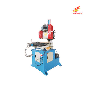  Hydraulic pipe cutting machines stainless steel pipe making metal tube pipe semi automatic cutting machine