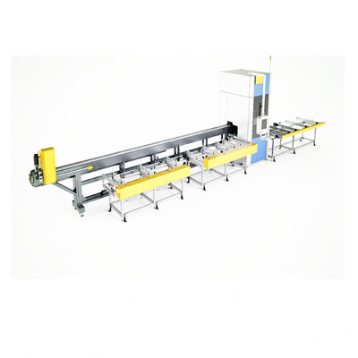 Buy Aluminum window door machine sawing laser machining center drilling with milling machine integrated online manufacture