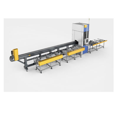 Buy Aluminum window making machine 3 axis drilling and milling door aluminium laser cnc cutting machine with tools magazine online manufacture