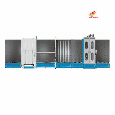  Hollow glass production machinery gas filling stepped IG double glazing window producer machine