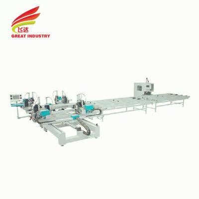  AUTOMATIC CNC WELDING AND CLEANING PRODUCTION LINE PVC WINDOW WELDER UPVC WINDOW WELDING MACHINE FOR PVC PROFILE