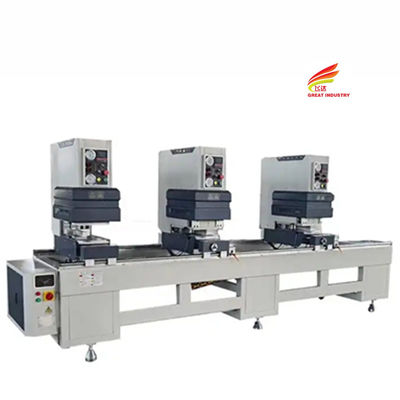 Buy Upvc windows machinery three head heating plate for pvc window welding machine for sal online manufacture