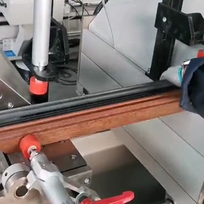 DOUBLE HEAD MITRE SAW ALUMINUM EXTRUSION CUTTING MACHINE 2 X 2.2 KW