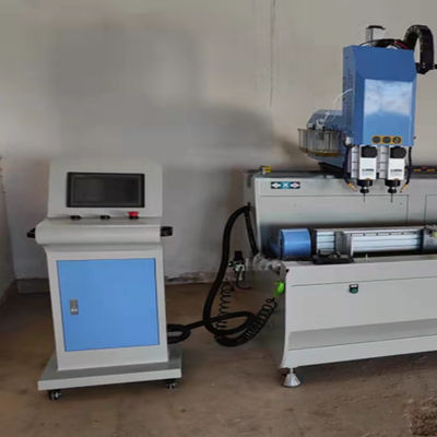 CNC 3000mm Two Spindle Fully Automatic Aluminium Window Drilling Milling Machine
