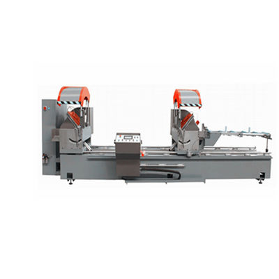 Double head cutting saw pvc window machine plc control cnc double head mitre saw for aluminum