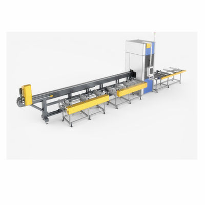 Uvc window making machines aluminium termal break assemblly holes cnc milling laser cutting machine