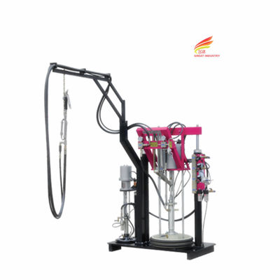 Insulating glass hot melt sealant machines silicone extruder insulating glass glue machine with table